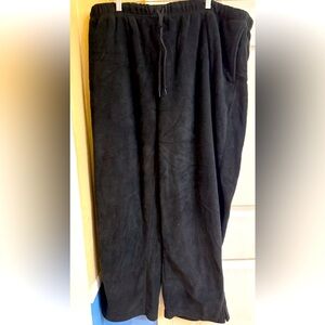 Pro Spirit Active Sport Sweatpants Men XXL Black Loose Fit Fleece Lounge 1990s